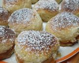 Foto del paso 7 de la receta: Pancitos de leche con dulce de leche y otros con jamón y queso, una bomba!!