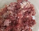 A picture of step 1 of Gola kababs.