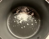 A picture of step 1 of Coconut Rice.