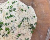 A picture of step 2 of Cheese and wild garlic scones.