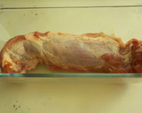 Foto del paso 18 de la receta: Solomillo de cerdo macerado y guarnición al horno