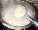 A picture of step 1 of Kiwi Rice Pudding.