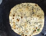 A picture of step 8 of Buttery tawa naan.