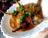 A picture of step 5 of Baingan ka Salan (Eggplant Curry).