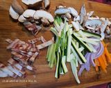 Foto del paso 1 de la receta Fideos de arroz con pasta de curry verde