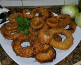 Foto del paso 3 de la receta: Aros de cebolla rellenos de queso