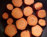 Foto langkah ke 1 dari resep Ubi merah karamel #indonesiamemasak.