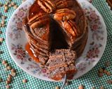 Foto del paso 5 de la receta: Pancakes de lentejas y cacao🌼