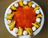 Citromos-barackos túrótorta recept fázis 7 fotója