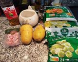 Foto del paso 10 de la receta: Crema de zanahoria con coles de Bruselas y panceta