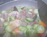Foto langkah ke 3 dari resep Sayur Oyong Misoa Bakso.