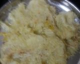 A picture of step 2 of Potato roasties paniyaram chaat.