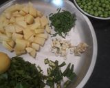 हरी मटर की घुघनी (hari matar ki ghugni recipe in Hindi) रेसिपी चरण 1 फोटो