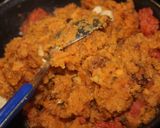 Foto del paso 3 de la receta: Migas de super, enriquecidas con chorizo y ajo