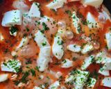 Mozzarellás - fetás saksuka recept fázis 2 fotója
