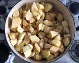 A picture of step 1 of Easy & Healthy Apple & Almond desert, #vegan #paleo #sugar-free #dairy-free #gluten-free #grain-free.
