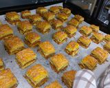 Gambar langkah 5 resipi Tart Nenas Cheese Bar.
