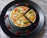 Corn, capsicum makhni pizza recipe step 4 photo