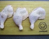 Sült csirkecomb 🍗 zöldségekkel 🫑🍅🧄 és krémes sütőtökös rizottóval 🎃🍚 recept fázis 1 fotója
