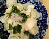 Foto langkah ke 4 dari resep Lumpia Telur Puyuh #lowcarb #lchf #Cookpad_Ketopad.
