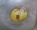 A picture of step 1 of Matar Paneer.