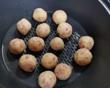 Foto del paso 1 de la receta: Albóndigas de pollo y jamón con salsa de almendras. Thermomix