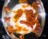 A picture of step 5 of Rajma Curry no onion no garlic.