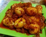 Foto langkah ke 4 dari resep Telur Kentang Balado.