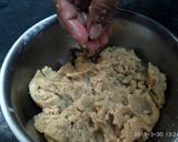 A picture of step 2 of No bake Wheat flour cookies.