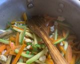 A picture of step 7 of Stir fry vegetables.