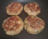 A picture of step 3 of Alloo Tikki Chaat.