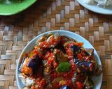 Foto langkah ke 3 dari resep Tumis Terong Rebon Pete.