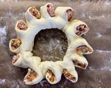 Thai style Sausage Roll Wreath Vegan friendly too! recipe step 8 photo