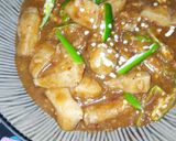 A picture of step 7 of Fish Chilli Fry.