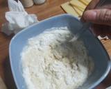 Foto del paso 4 de la receta: Patatas rellenas pavo queso al vino tinto rebozado tempura. 🥔🦚