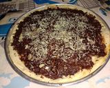 Foto langkah ke 6 dari resep Pizza coklat sederhana.
