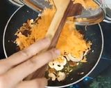 A picture of step 5 of Zarda Pulao Recipe Basant panchami Special Kesariya bhat.