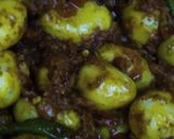 चटपटी बेबी पोटैटो करी (chatpati baby potato curry recipe in Hindi) रेसिपी चरण 4 फोटो