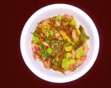 Foto langkah ke 5 dari resep Cumi Asin Pedas Pete MANTAP!!! 👍👍.