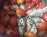 A picture of step 5 of Peshawari chicken karahi.