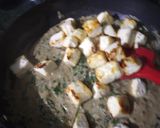 A picture of step 6 of Palak Paneer.