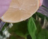 Foto del paso 3 de la receta: Infusión de albahaca, jengibre y limón 🌱 🫚 🍋 Infusión antinflamatoria de albahaca