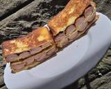 French Toast Sausage Sandwich