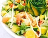 Hình bước làm 4 của món Salad bơ