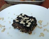 صورة لخطوة 6 من وصفة كيك الشوفان والبسكويت بدون فرن - No Bake Oatmeal Biscuit Cake
