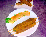 ஸ்மூகேட் வாழைக்காய் ஸ்கெவெர்ஸ் / smooked banana skewers ரெசிபி ஸ்டேப் 5 புகைப்படம்