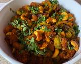 Kaju, karela batetanu shakCashews, Bittergourd and potato curry recipe step 6 photo
