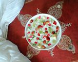 A picture of step 5 of Falahari Fruit Raita.