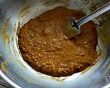 A picture of step 2 of Peas Paneer Curry.