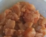 A picture of step 1 of Chicken bread roll.